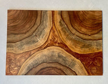 Load image into Gallery viewer, Cherry Burl and Copper Charcuterie Board
