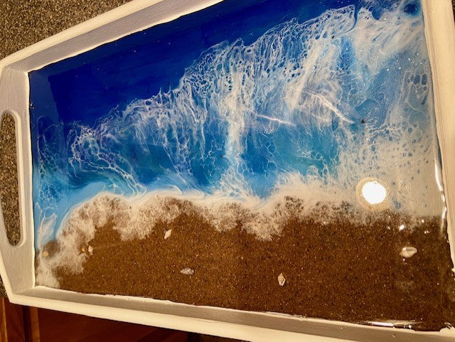 Ocean Tray, White