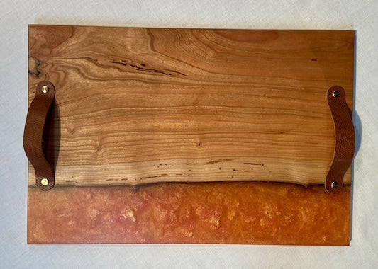 Tangerine and Red Oak Charcuterie Board