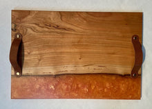 Load image into Gallery viewer, Tangerine and Red Oak Charcuterie Board
