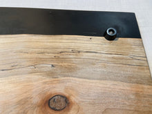Load image into Gallery viewer, Spalted Maple with Bullet Casings and Flat Black Epoxy Board
