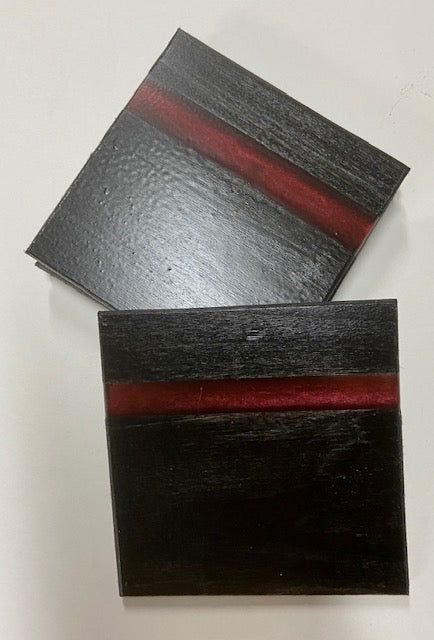 Thin Red Line Coasters