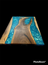 Load image into Gallery viewer, Torch Lake Blue Large Serving Tray
