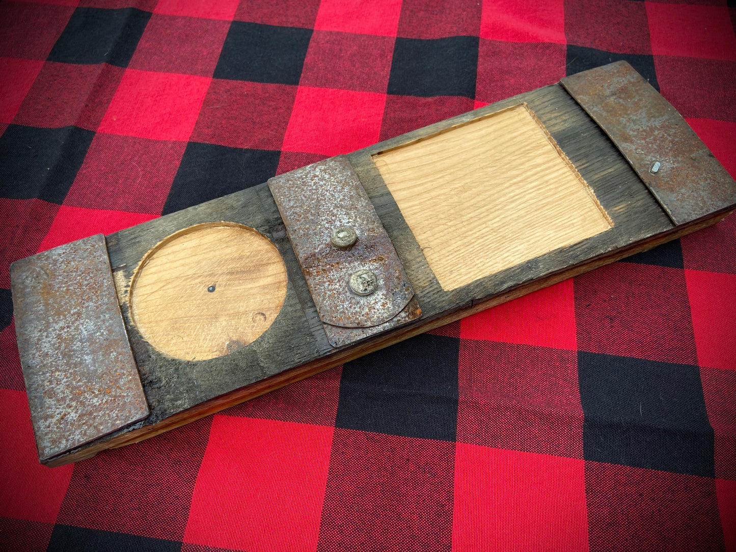 Bourbon and cigar board