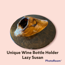 Load image into Gallery viewer, Unique Wine Bottle Holder Lazy Susan
