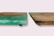 Load image into Gallery viewer, Copy of Maple Burl and Jade Serving Board
