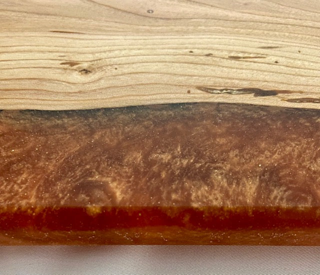 Red Oak and Copper Charcuterie Board