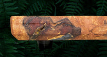 Load image into Gallery viewer, XL Maple Burl and Iceberg Blue Epoxy Serving Board
