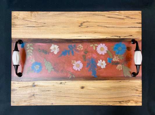 Spalted Maple Flowering Ch Charcuterie