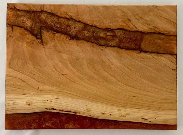 Red Oak and Copper Charcuterie Board