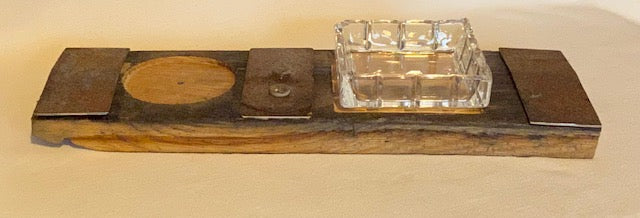 Bourbon and cigar board